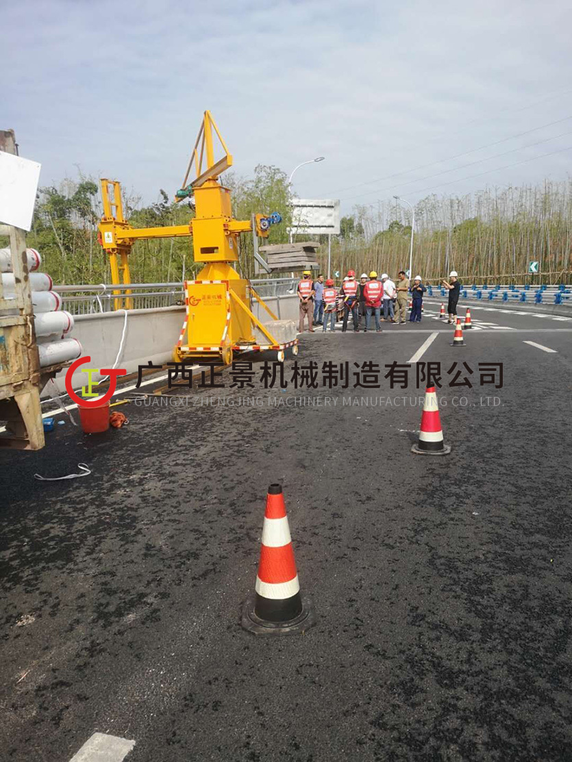 橋梁排水管安裝設備