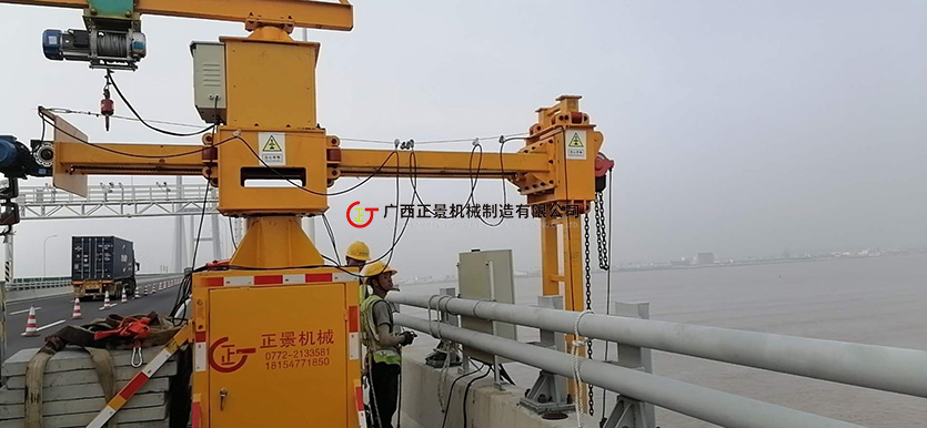 橋梁排水管安裝設備