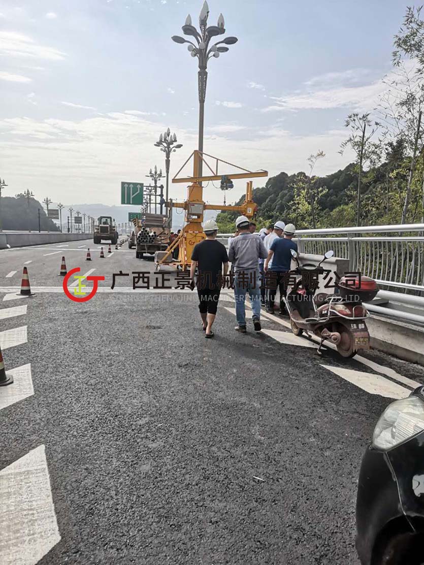 橋梁排水管安裝設備