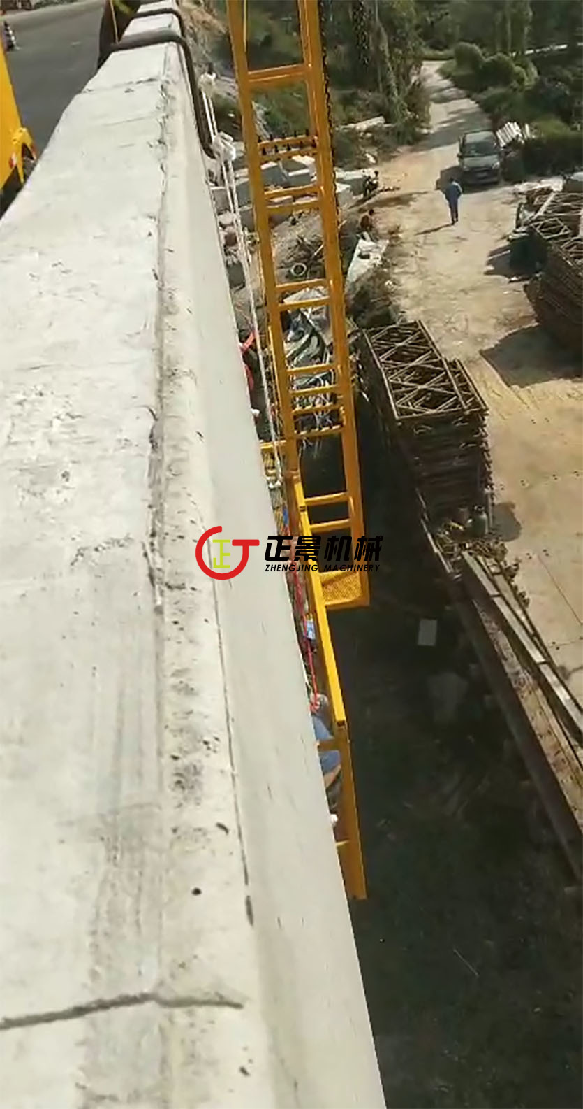 橋梁排水管安裝設備