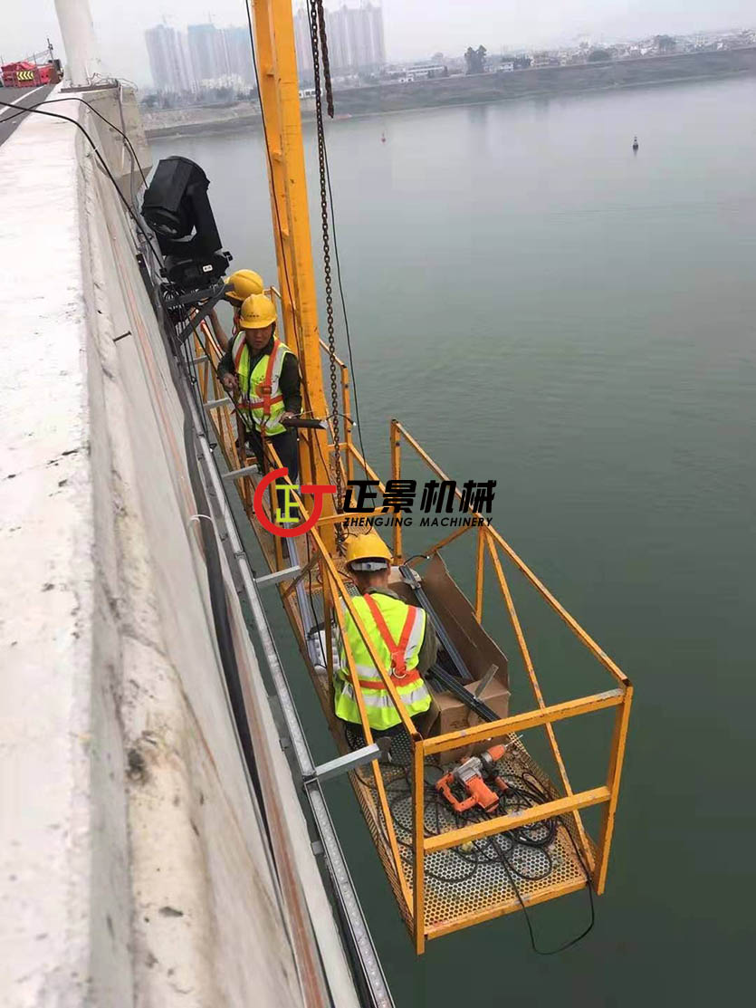 橋梁排水管安裝設備