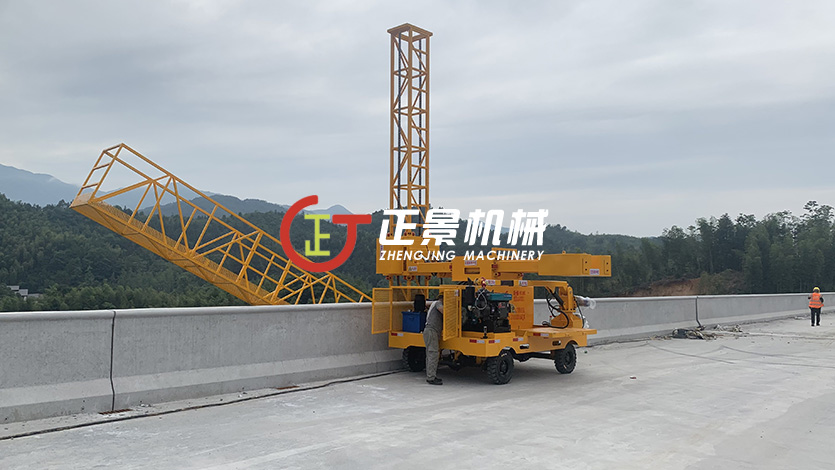 橋梁排水管安裝設備