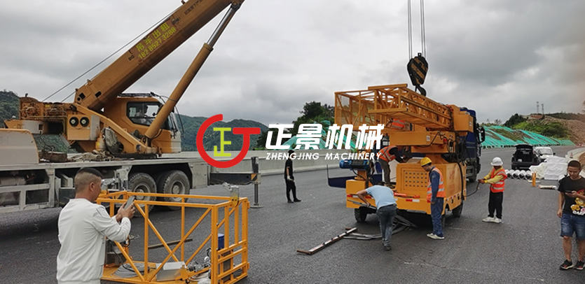 橋梁排水管安裝設備