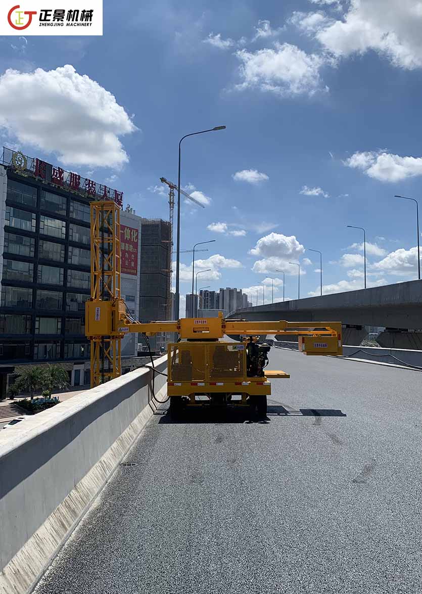 橋梁排水管安裝車