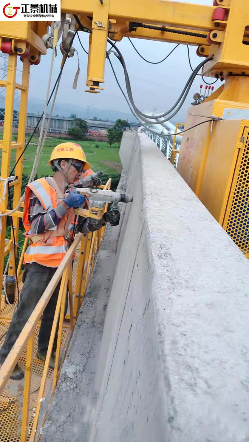 橋梁排水管安裝車
