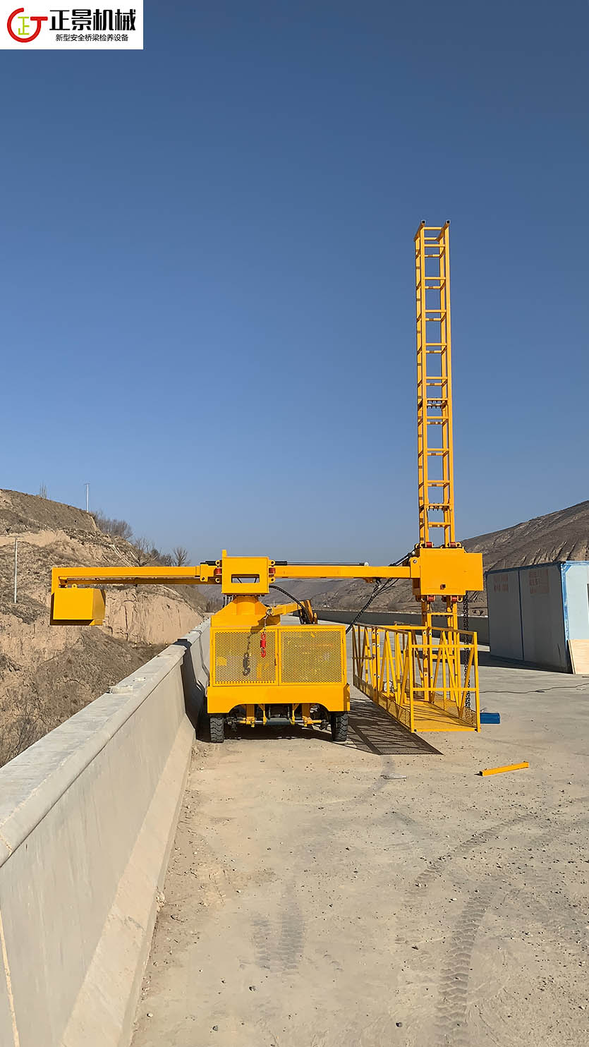 橋梁排水管安裝車