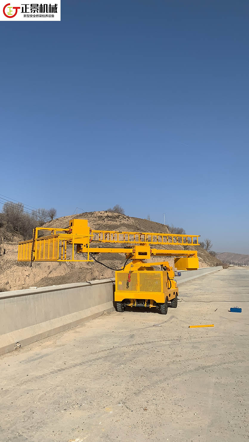 橋梁排水管安裝車