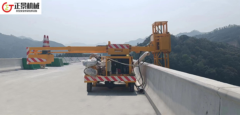 橋梁排水管安裝車