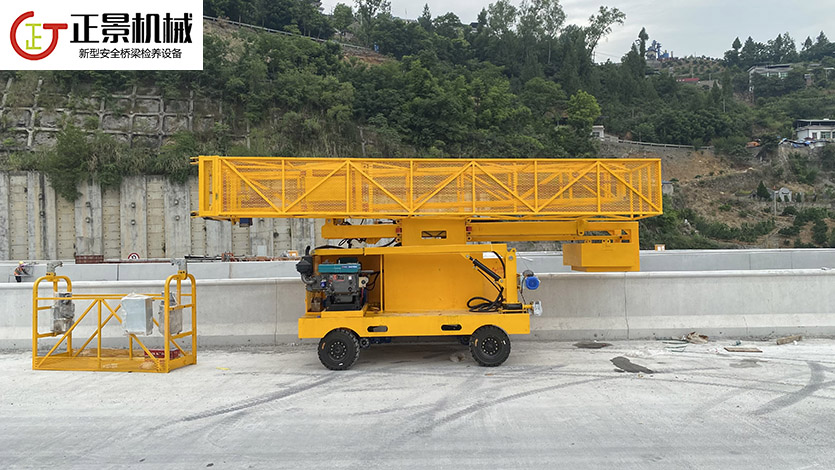 橋梁排水管安裝車