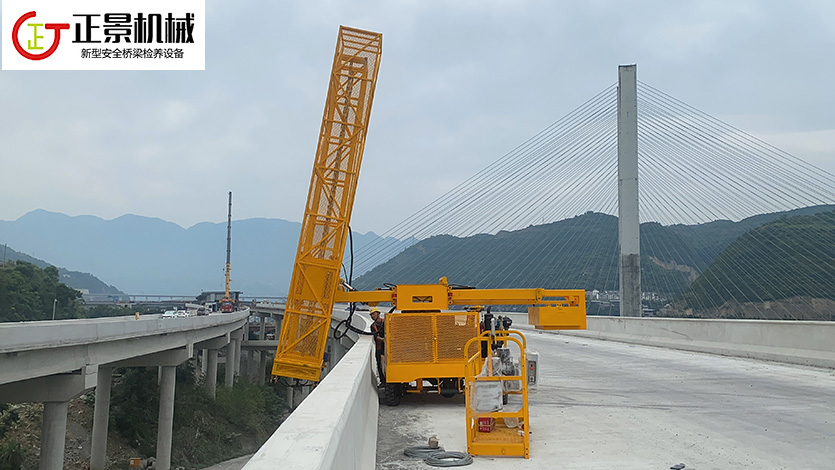 橋梁排水管安裝車