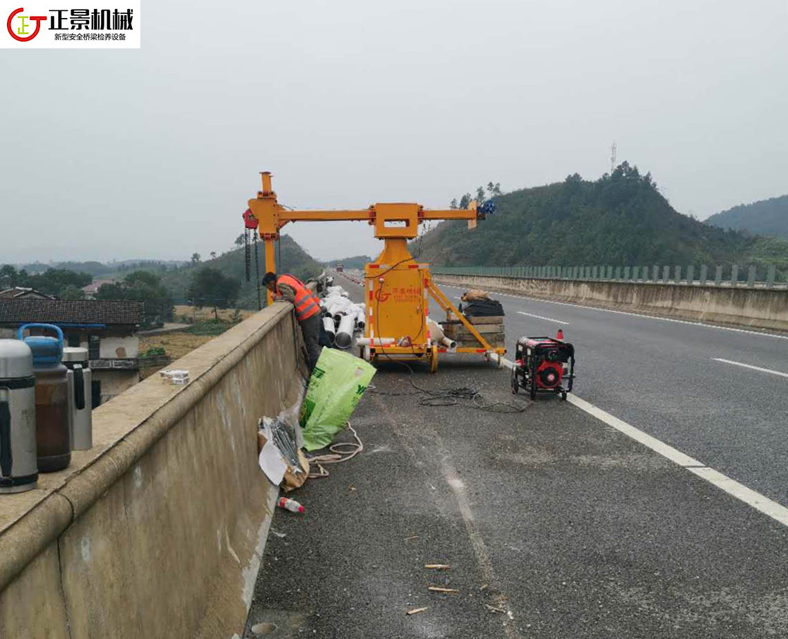 橋梁排水管安裝車(chē)