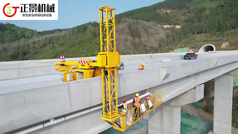 橋梁排水管安裝車