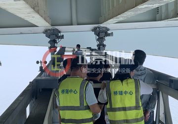 橋梁檢查小車試運行