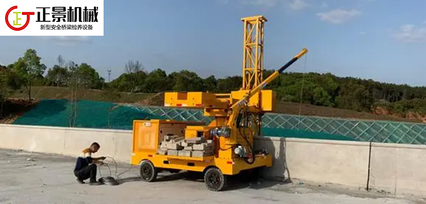 橋梁排水管安裝車